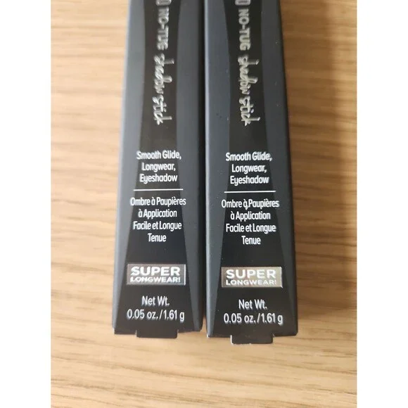 It Cosmetics Set of 2 Superhero No-Tug Shadow Sticks in "Gallant Gold" NIB - Picture 2 of 6